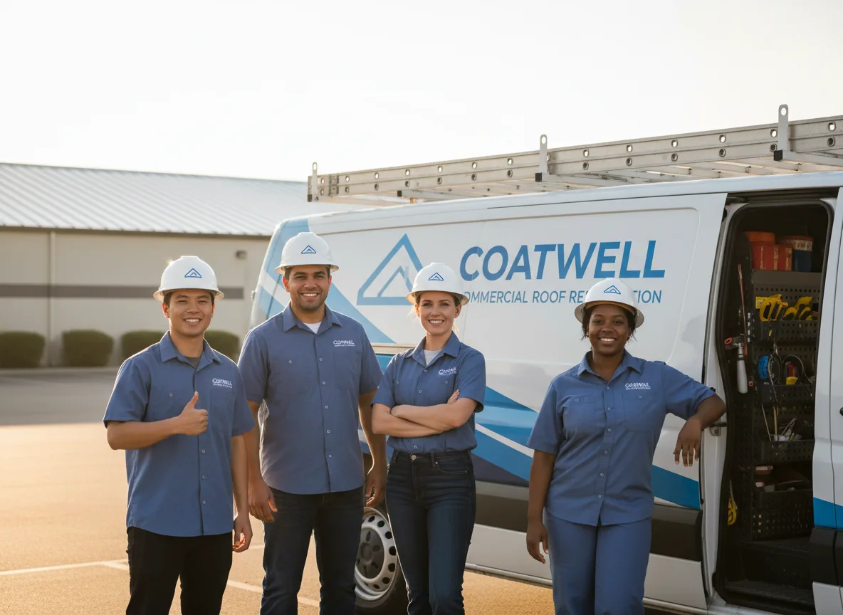 Commercial roof coating company in Jerseyville, IL